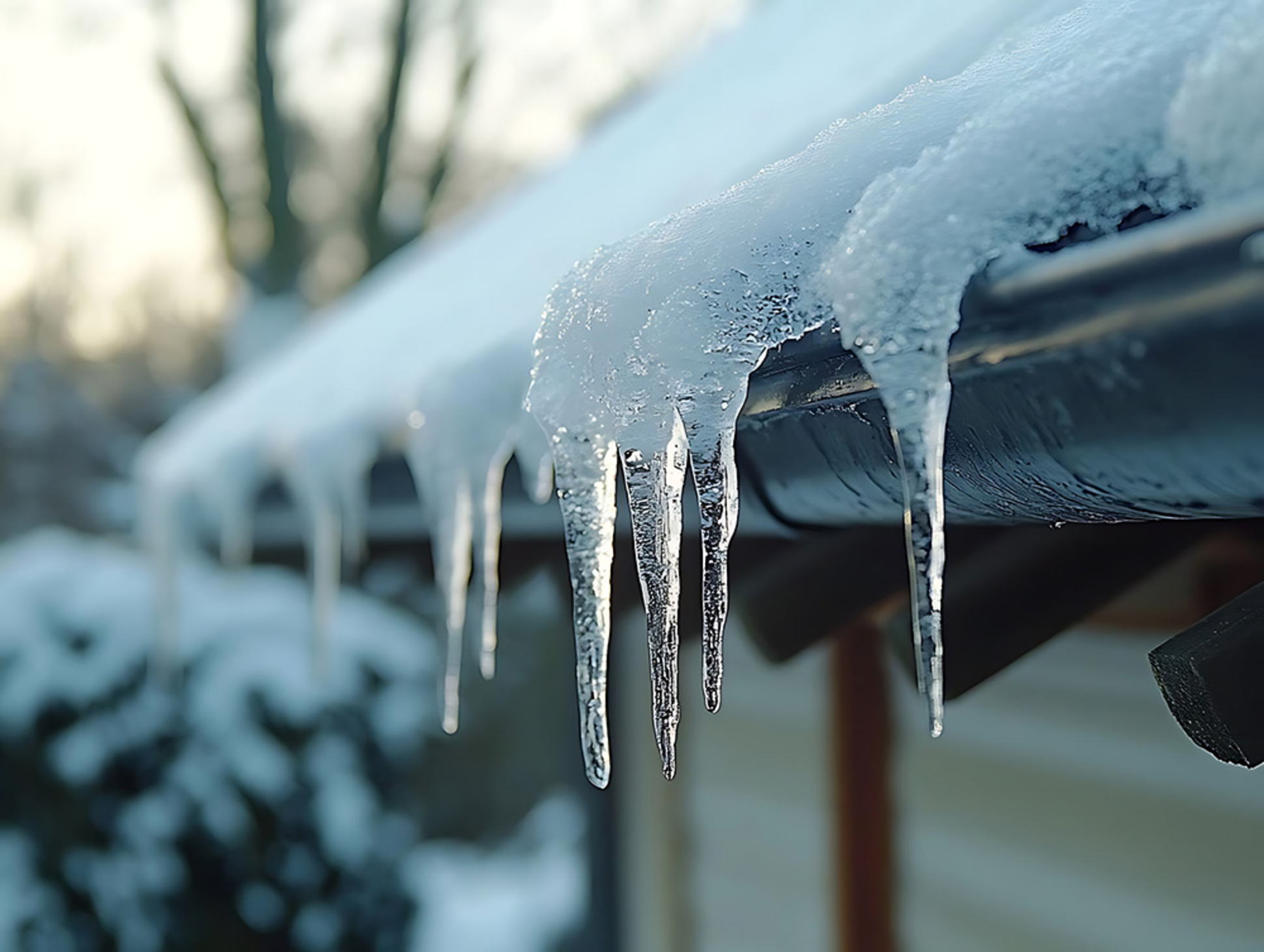 Dachrinnen­heizung bei Muster Elektro in Musterstadt